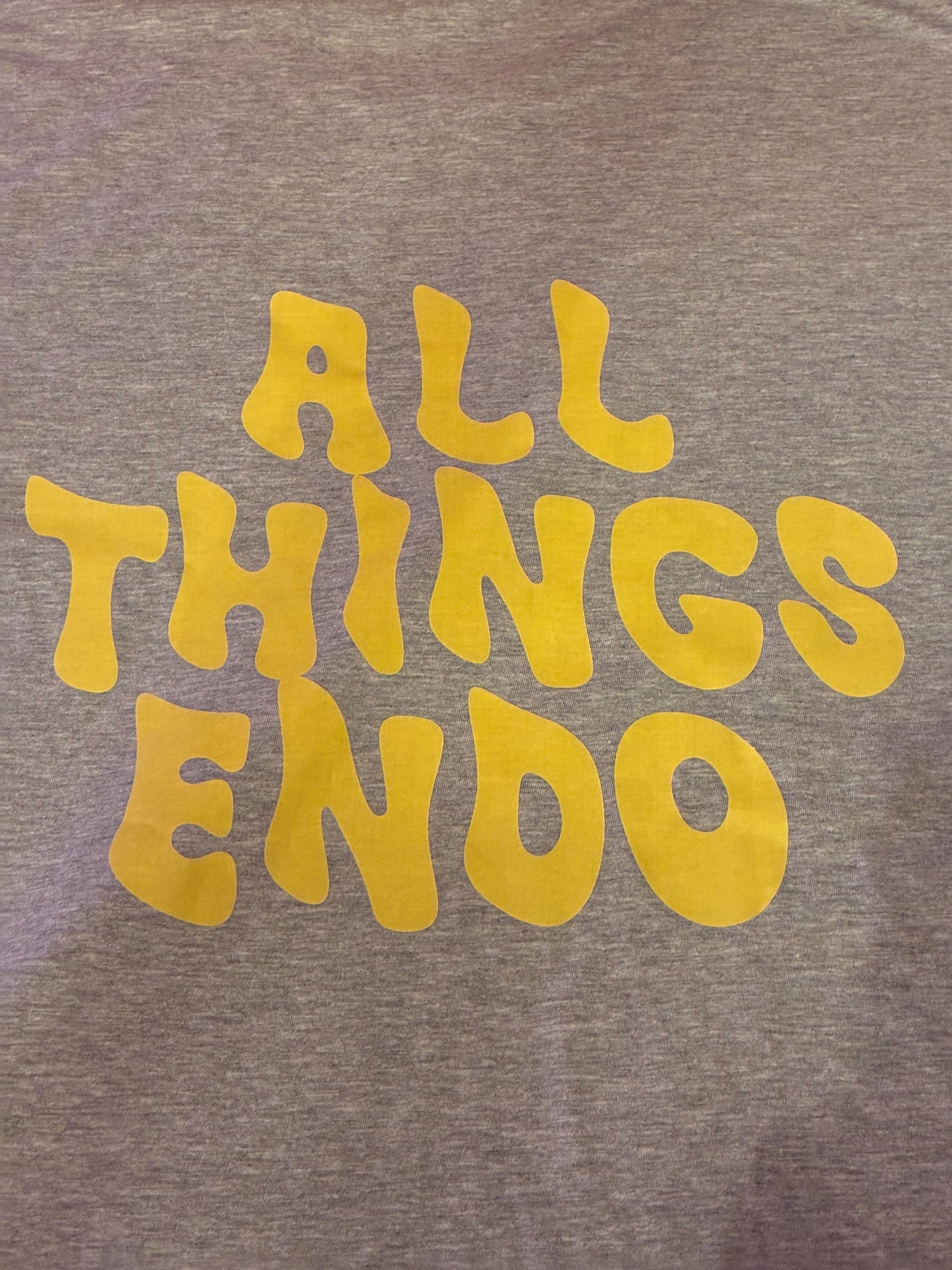 All Things Endo Grey Shirt