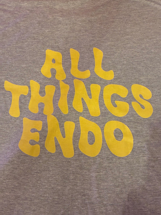 All Things Endo Grey Shirt